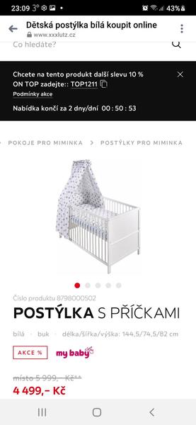 Rostoucí postýlka z XXX Lutz. Máte zkušenost?