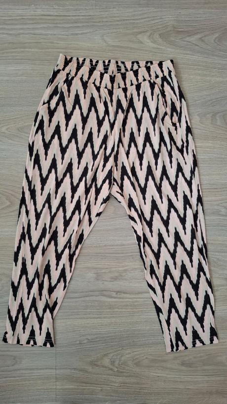 Kalhoty 3/4teční h&m "harémky", h&m,146