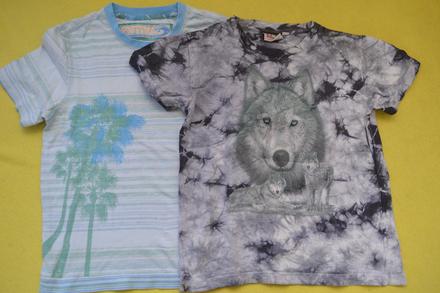 2x tričko v.116, bavlna, marks & spencer,116