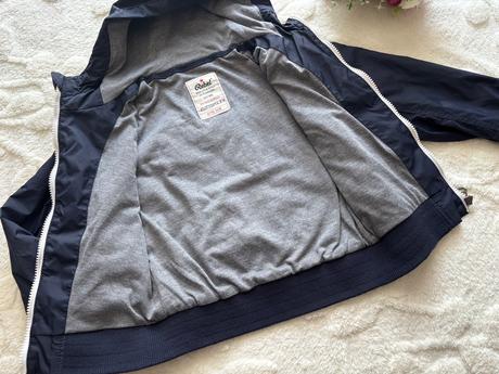 Bunda/ větrovka- v.6/7 let modré barvy, rebel,122