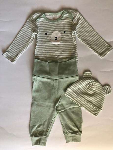 Jarní/letní komplet s čepičkou, h&m,62