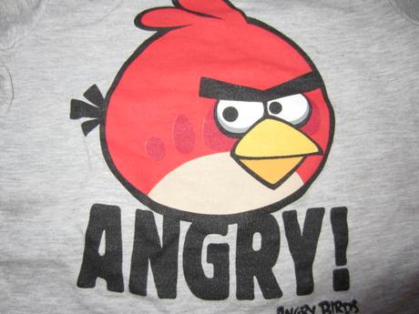 Mikina angry birds, h&m,98