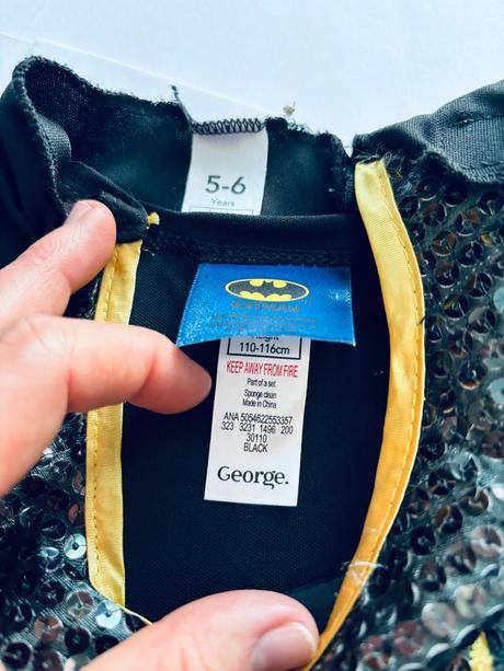 An2/ kostym bat girl - v.5/6 let, 