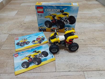 Lego creator 31022 turbo čtyřkolka,