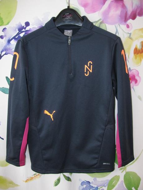 Tmavě modrá sportovní mikina puma, puma,140