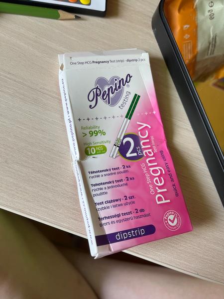 Těhotenský test. Pozitivní nebo ne?