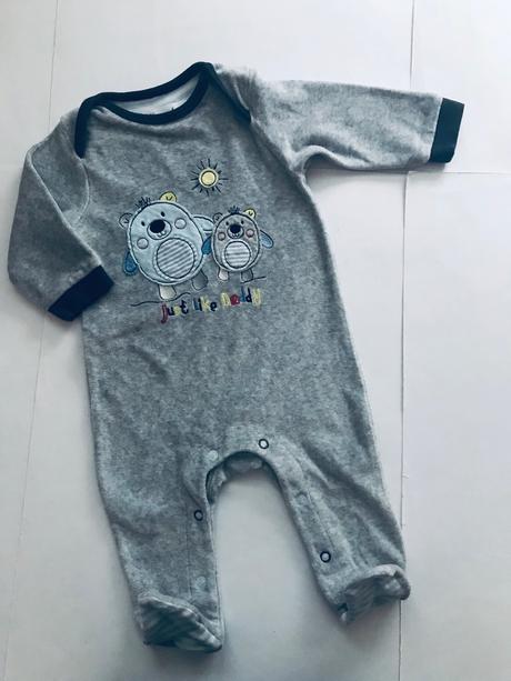 Semišový overal - v.3/6 měs., m&co,68