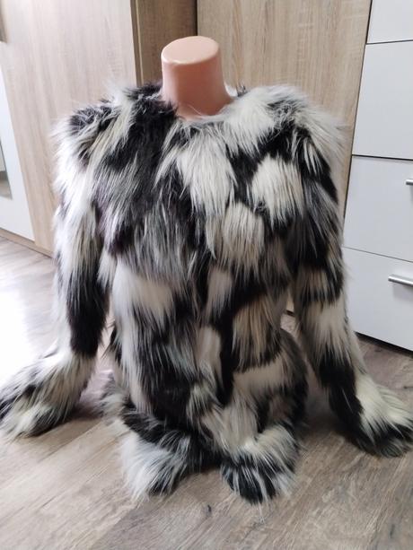 Kožíšková bunda kabátek s 36 zn.f&f, f&f,s