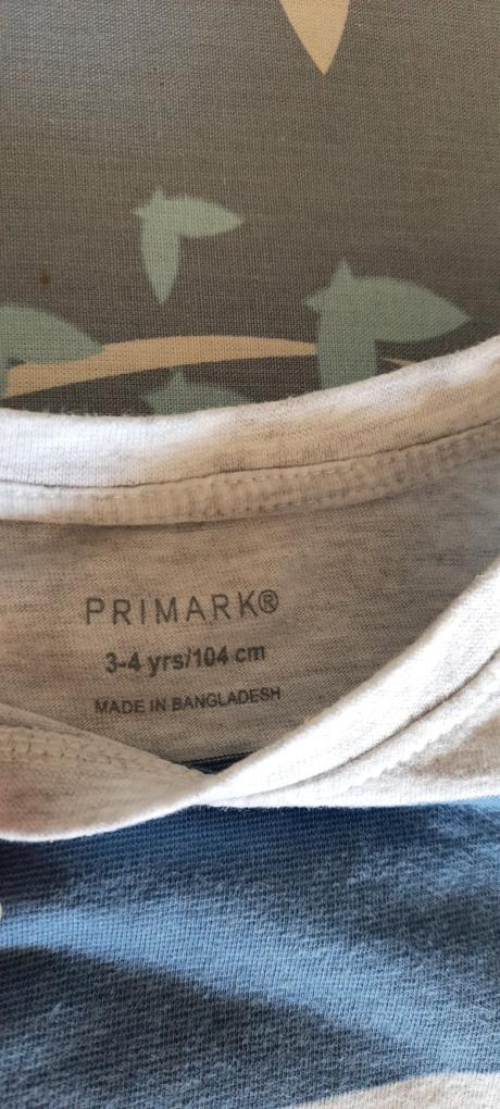 4x chlapecké tričko značky  primark, vel 3-4roky, primark,104