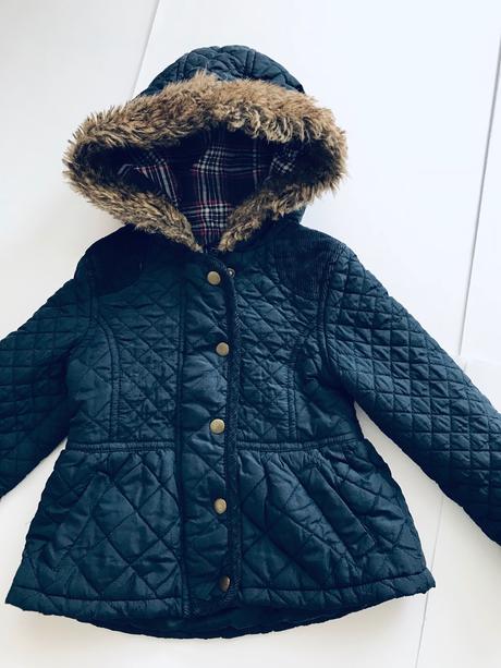 K/bunda modrá přechodová - v.18/24 měs., f&f,92