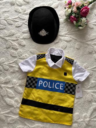 St1/ kostým policajt - v.5/6 let, 