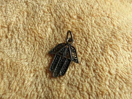 Přívěsek hamsa khamsa ruka fatimy bižuterie,