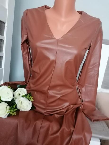 Koženkové šaty, gate,s