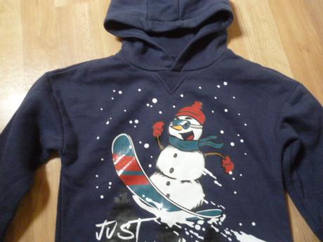 Vánoční mikina vel.7-8 primark, 128