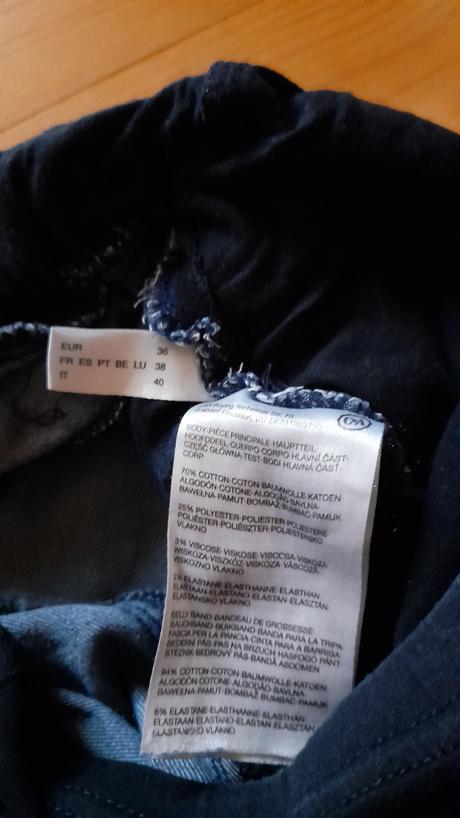 Těhotenské kalhoty, esmara,38