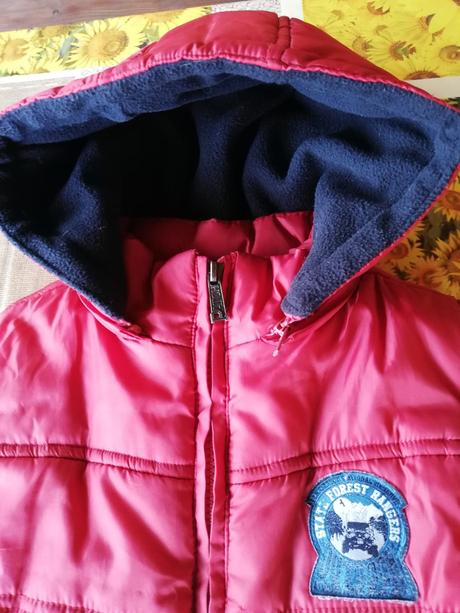 Vesta dívčí prošívaná vel. 4 roky., pumpkin patch,104