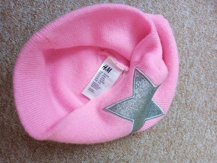 Neon čepice zn."h&m" vel."110-128", h&m