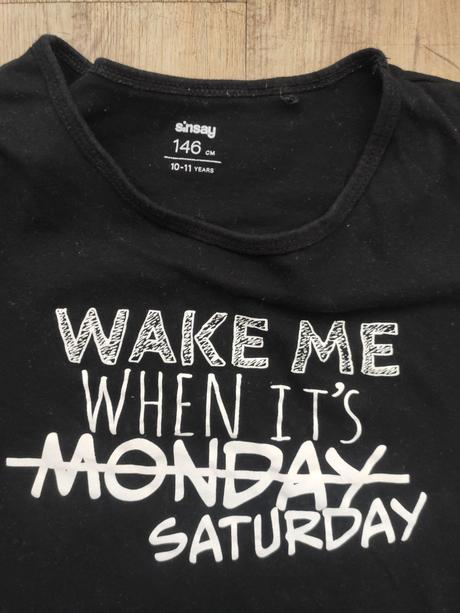 Pyžamo tričko krátký rukáv 134, sinsay,134