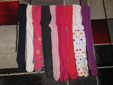 9x punčocháče pro holku vel.110/116 zn.h&m,tcm, h&m,110