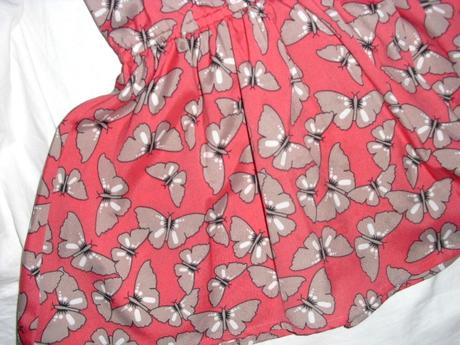 Krásné lehounké motýlkové šatečky, girl2girl,98