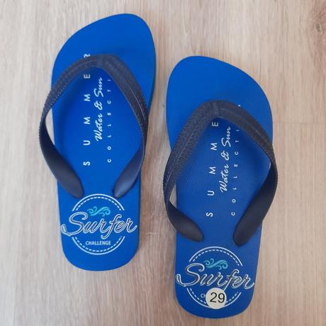 Dětské modré žabky (pantofle), vel. 29 (stélka 20, 29