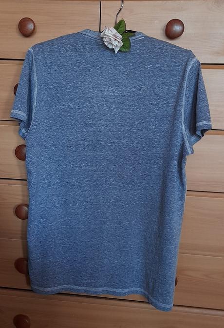 Hollister šedé melírové tričko, hollister,s