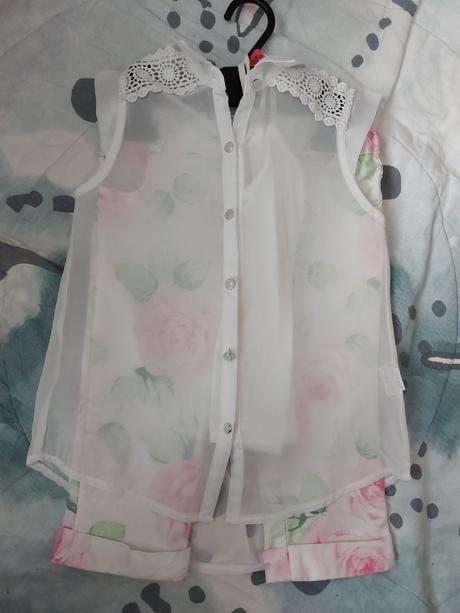 Luxusní letní 3dílný set květiny, 128