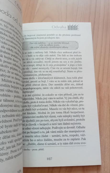 Osho-odvaha, 