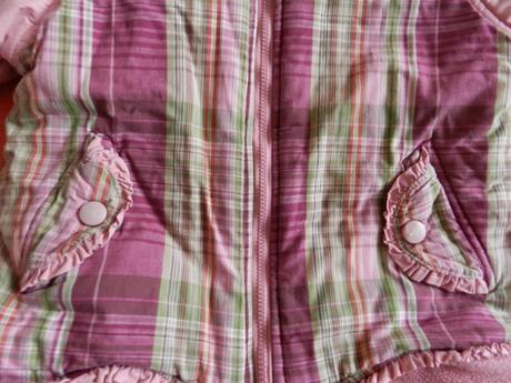 Bunda jarní, podzimní kostkovaná, topolino,92