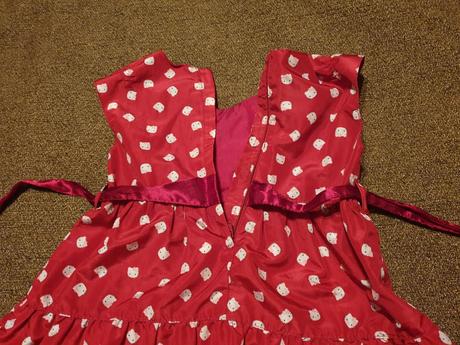 Dívčí šaty hello kitty - h&m vel. 122, h&m,122