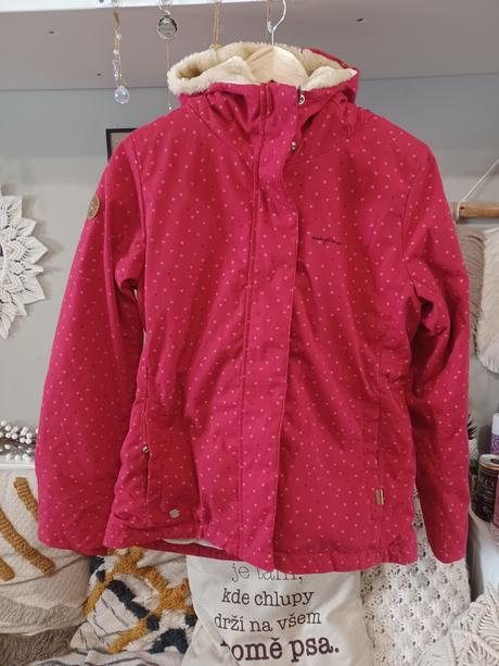 Srdíčková zimní bunda parka, m