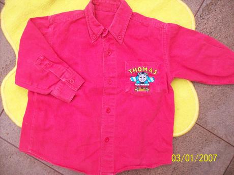 Košile s mašinkou , mothercare,98