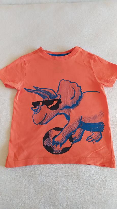 Chlapecké oranžové tričko zn. f&f vel.116, f&f,116
