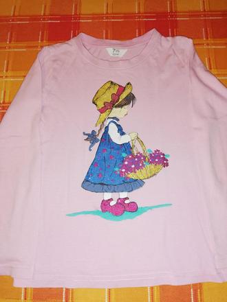 Triko s holčičkou vel. 116 /122., 116