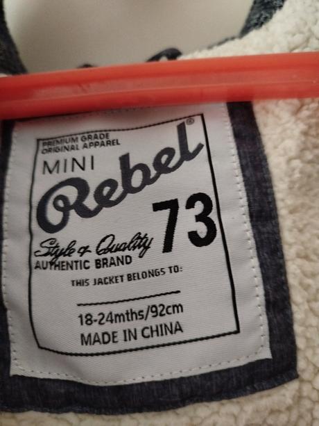 Zateplená vesta zn. rebel vel.86, rebel,86
