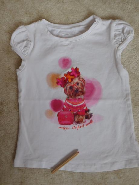 Trička na lítačku 3-4 roky, next,104