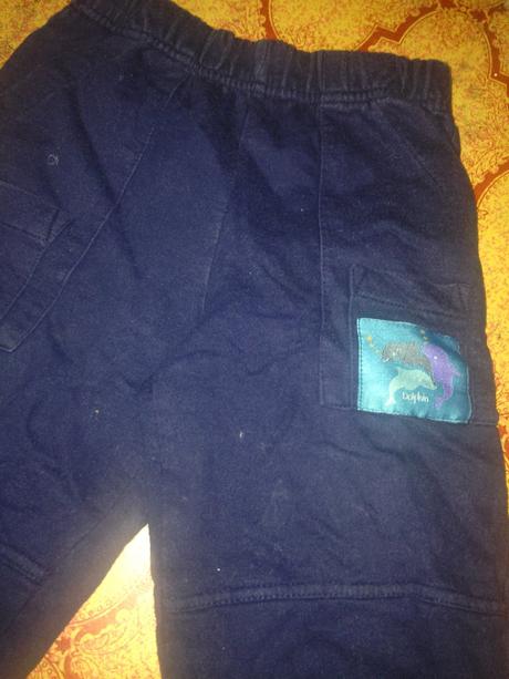 Klučičí tepláky - tepláčky delfínci, 92