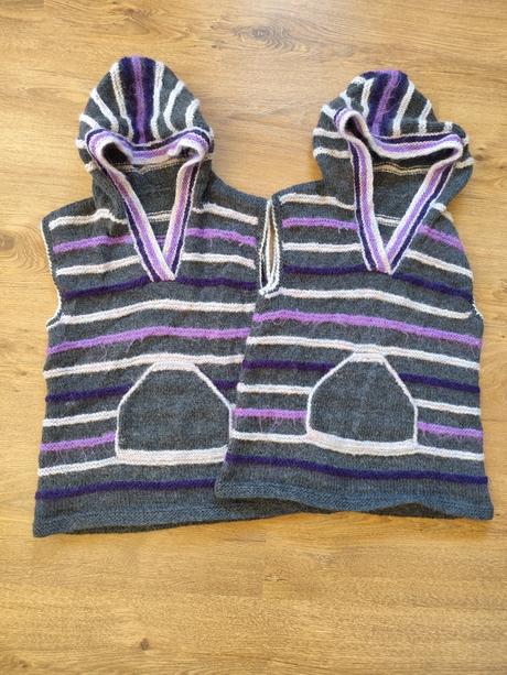 Pletené prouhaté vestičky, 134