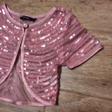 Slavnostní bolerko zdobené flitry, george,110