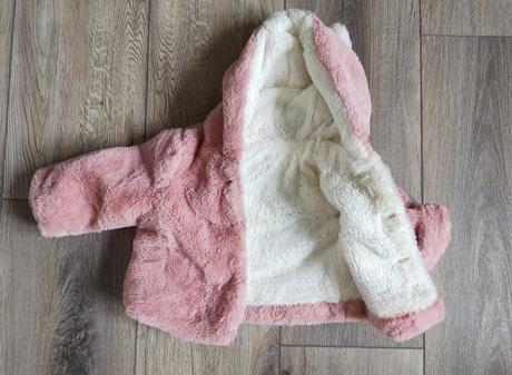 Chlupatkový zimní kabátek, 68