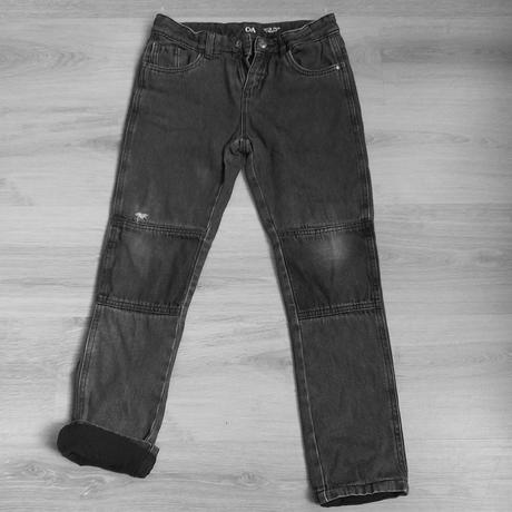 Dětské zateplené rifle, zn. c&a, vel. 140, c&a,140