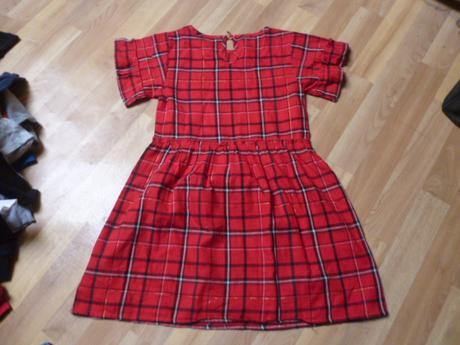 Káro šaty vel. 10-11 destination, 146