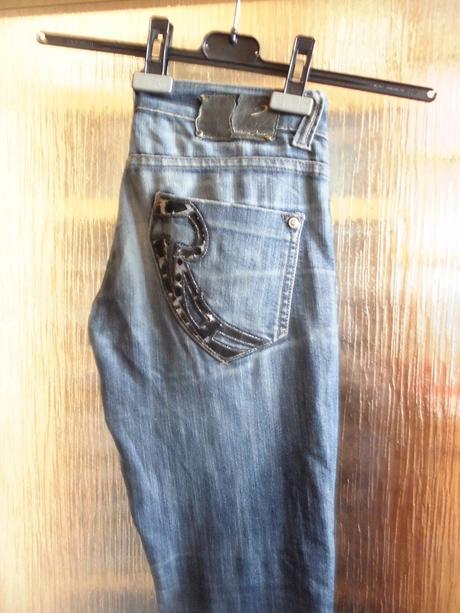 Rifle bokovky, denim,s