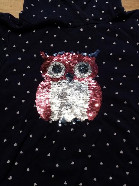 Měnící mikina topolino vel. 116/122, topolino,116