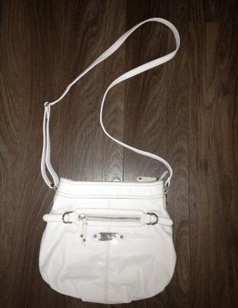 Kožená kabelka/crossbody tom tailor,