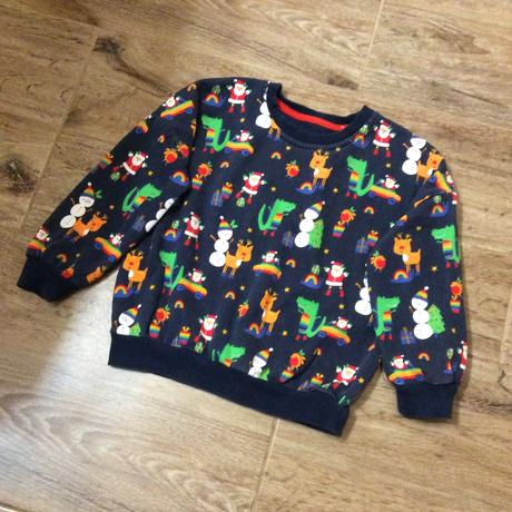 Tepláková vánoční mikina, 110