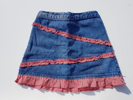 E65 dívčí riflová sukně vel. 92-98, george,92