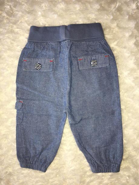 Lehké letní plátěné kalhoty, 62