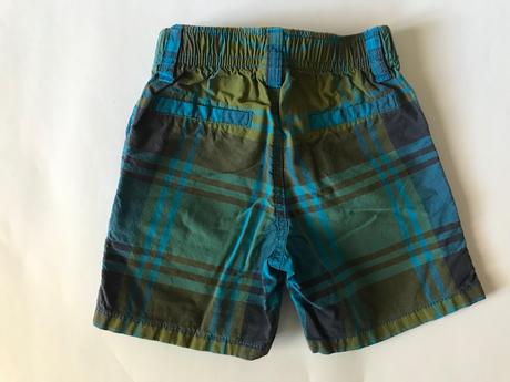 Kostkované kratasy, gymboree,86