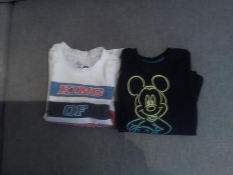 2x tričko, disney,104